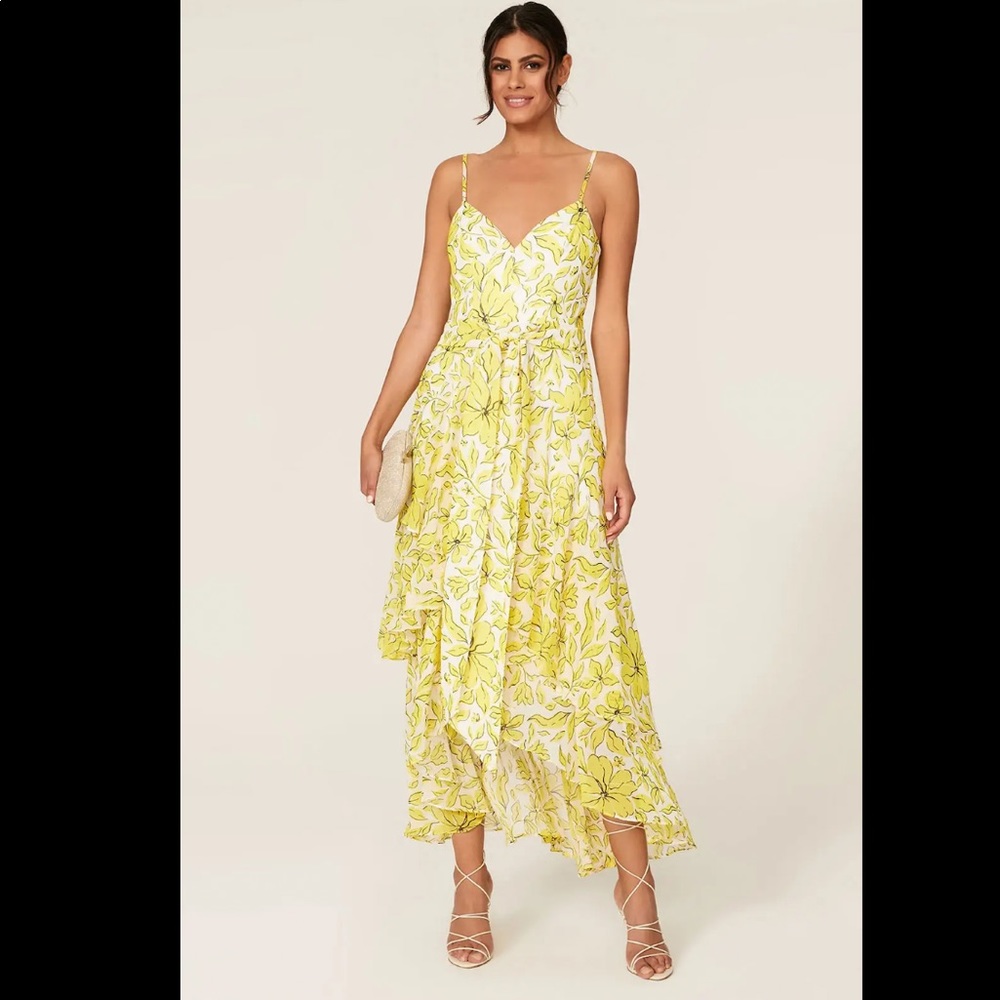 Badgley Mischka Dress…🍋